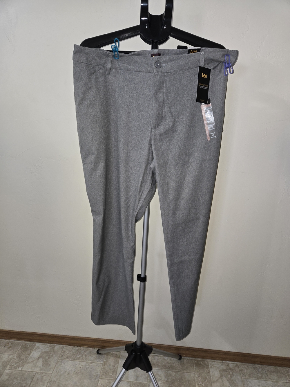 Lee Women's Gray Dress Pants - 18